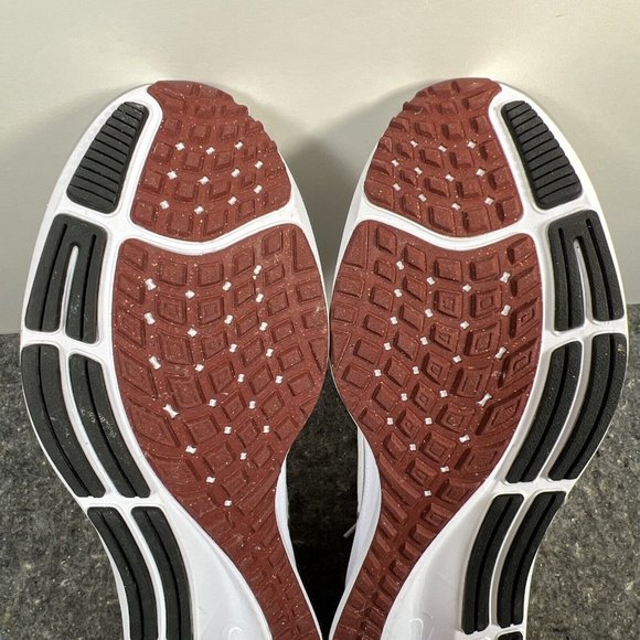 Nike Air Zoom Pegasus 38 - DQ4499 101 - Sail/Black-Red-Men's 13, UK12, EUR 47.5 - Picture 12 of 13